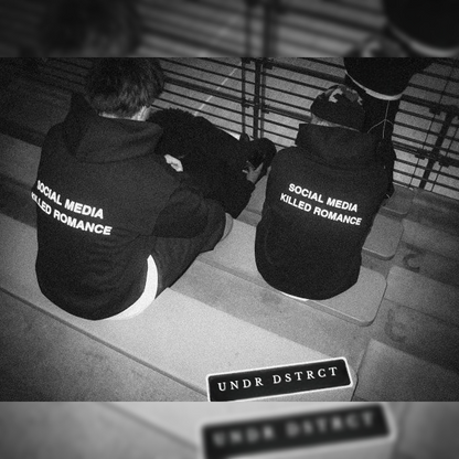 Social Media Killed Romance Hoodie